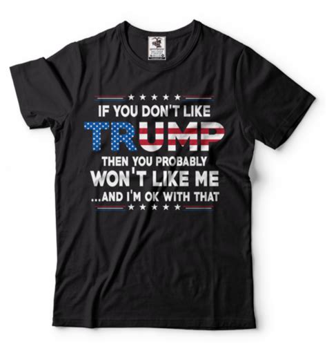 Donald Trump President T Shirt Political Usa Republican Trump Supporter