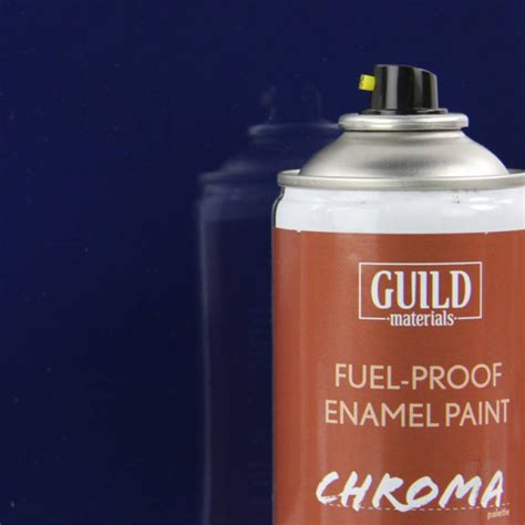 Guild Materials Gloss Enamel Fuel Proof Paint Chroma Dark Blue