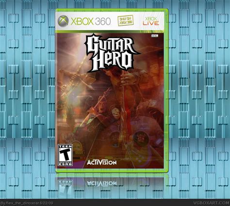 Guitar Hero Xbox 360 Box Art Cover By Rex The Dinosoar