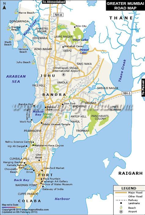Exploring The Map Of Mumbai City A Comprehensive Guide Map Of France