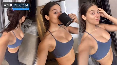Kira Kosarin Sexy Showing Off Her Hot Boobs Aznude