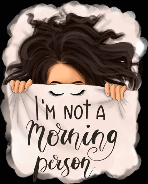 Im Not A Morning Person Sticker Funny Sticker Quote Sticker Etsy