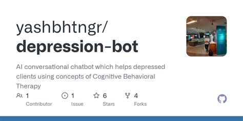 Github Yashbhtngrdepression Bot Ai Conversational Chatbot Which