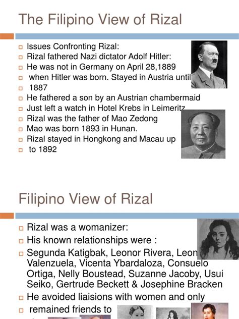 The Filipino View Of Rizal Pdf Philippines
