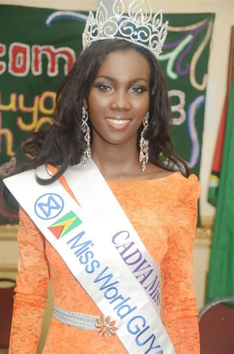 Eye For Beauty Ruqayyah Boyer Officially Crowned Miss World Guyana 2013