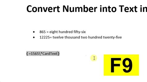 How To Convert Number To Words In Excel How To Convert Number To