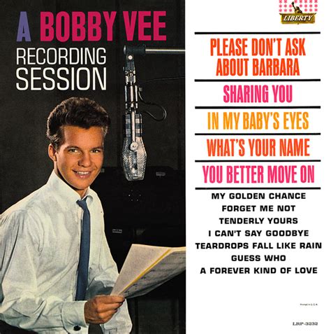 Discos Con Mucho Polvo Bobby Vee A Bobby Vee Recording Sessions 1962