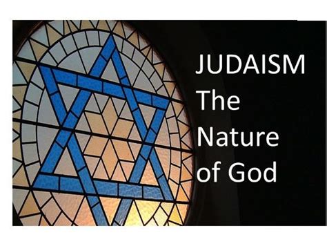 Judaism Nature Of God Teaching Resources