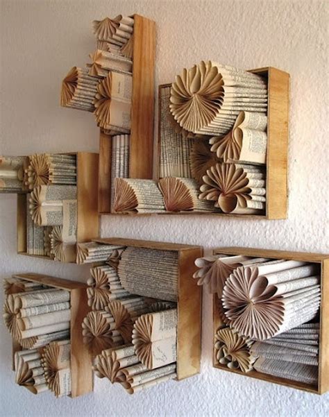 You can do other things with those pages, as well. Ashbee Design: Rolled Pages • Folded Book Art • Keri Muller