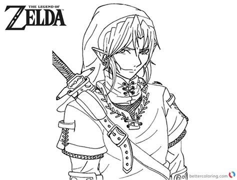 Zelda coloring pages are a fun way for kids of all ages, adults to develop creativity, concentration, fine motor skills, and color recognition. Legend of Zelda Coloring Pages Fanart - Free Printable ...