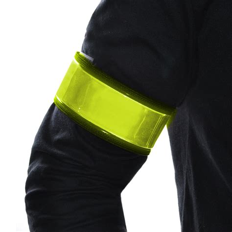 Reflective Fluorescent Safety Bands Hi Vis Arm Band And Waist Belt