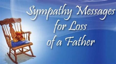 Sympathy Messages For Loss Of A Father