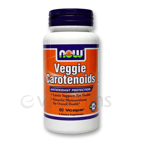 Now Foods Veggie Carotenoids 60 Vcapsules