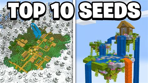 Top Best Seeds For Minecraft Bedrock Edition Java Youtube