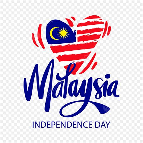 Gambar Hari Kemerdekaan Malaysia Dengan Bendera Malaysia Dalam Bentuk