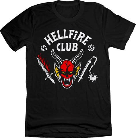 Hellfire Club Sci Fi Tv Show Apparel Fluffy Crate Fluffycrate