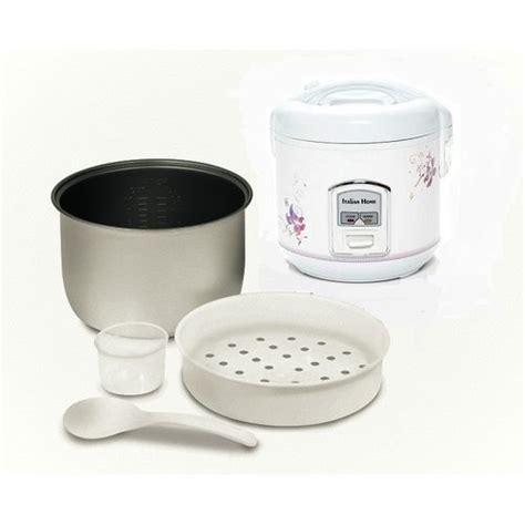 Shop Italian Home Electric Rice Cooker 3 Litres White Online
