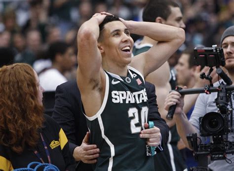 Michigan State S Trip To Final Four An Exhausting Emotional Journey For Travis Trice And His