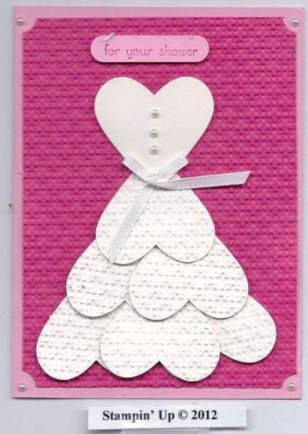Bridal Shower Ts Cricut Wedding Cards 32 Ideas Punch Art Cards