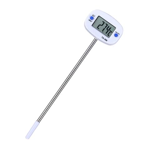 Electronic Digital Thermometer Instruments Hydrometer Meat Food Probe