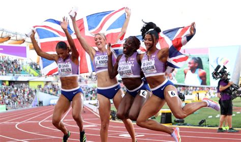 British Womens 4x400m Relay Team Aw
