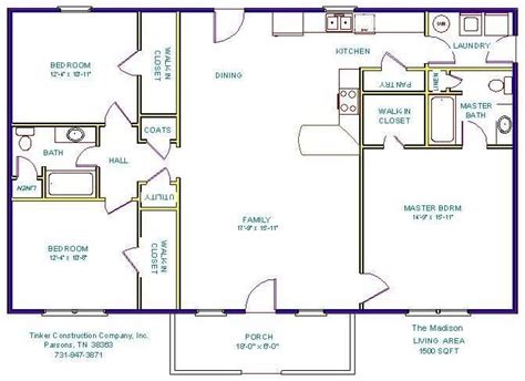 Alternate basement floor plan level bedroom. Awesome 3 Bedroom 2 Bath House Plans With Basement - New ...