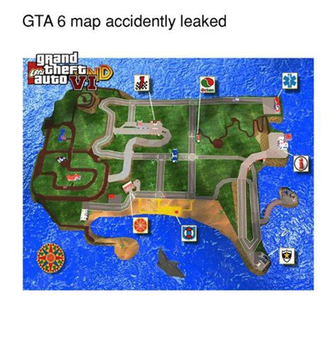 Gta Map Accidently Leaked Auto Dank Meme On Me Me