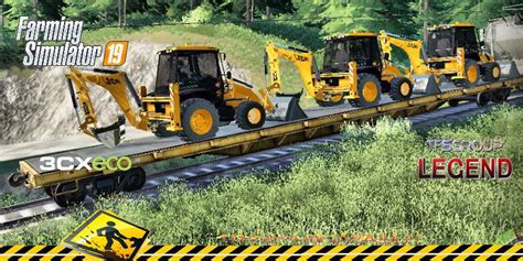 Backhoe Loader Jcb 3cx Eco V15 Fs19 Mod