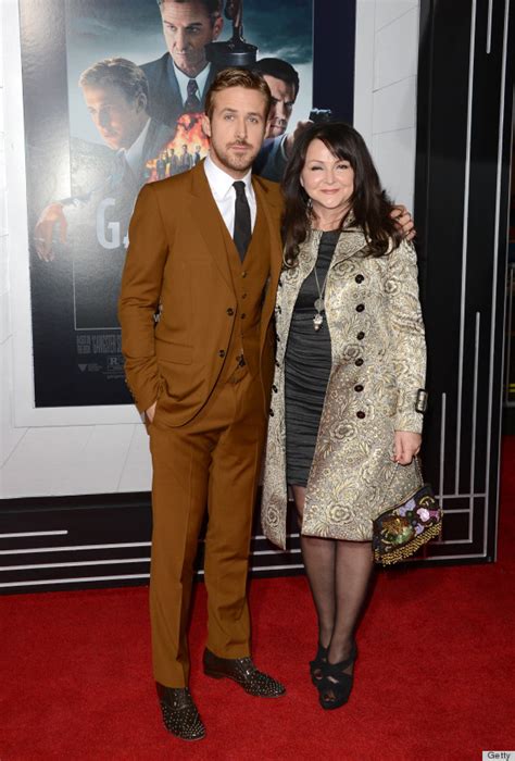 Ryan Goslings Brown Gucci Suit An Interview Photos Huffpost Life
