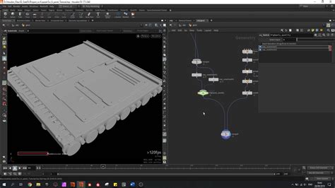 Houdini Sci Fi Panel Generator Part 2 Adding Detail On Vimeo