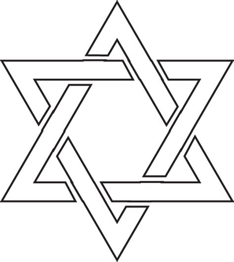 Star Of David Judaism Illustration Judaism Cliparts Png Download