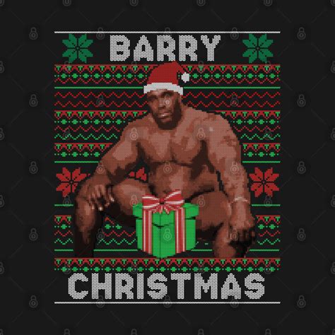 Barry Wood Barry Christmas Ugly Sweater Meme Barry Wood