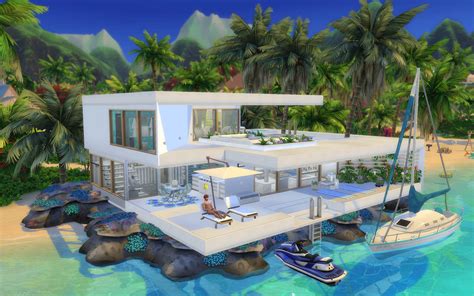 Coral Residence By Alexiasi From Mod The Sims Sims 4 Downloads