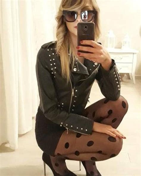 Vanessa Saracino Snapchat Pantyhosegirlss Polishgirl Kulotlucorap Collant Pantyhose Nylon