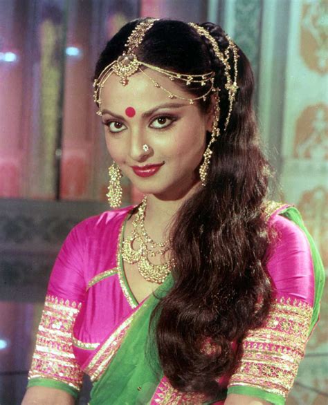 Retro Bollywood Rekha Actress Beautiful Indian Actress Most