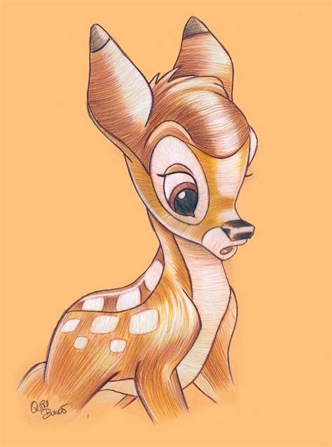 Disney Collection Bambi By ~joaquimbundo Disney Art Disney Sketches