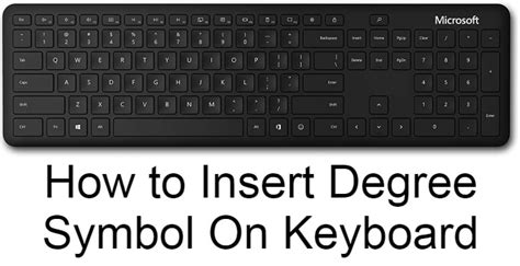 How To Insert Degree Symbol On Keyboard 4 Different Ways Techplip