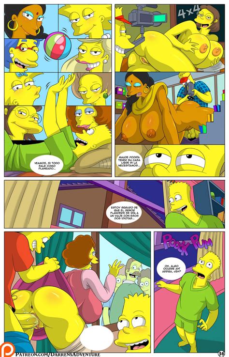 La Aventura De Darren 10 Los Simpsons