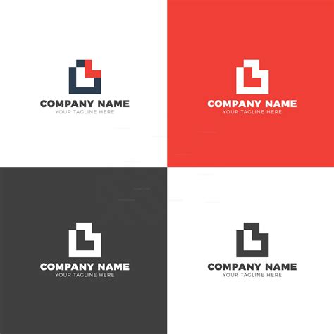 Square Creative Logo Design Template · Graphic Yard Graphic Templates