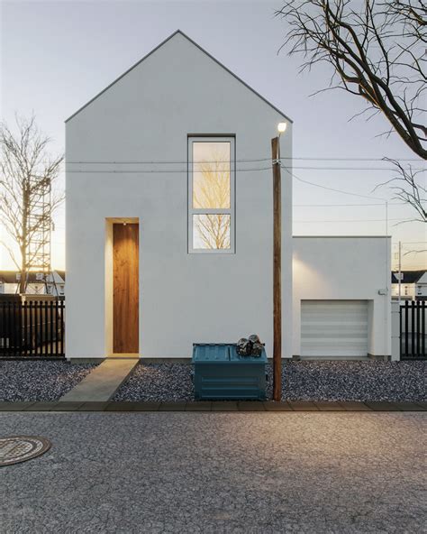 Minimalist House In Japan On Behance Facade House Japan House Design