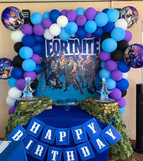 Fortnite Xbox Birthday Party Boy Birthday Party Themes Birthday