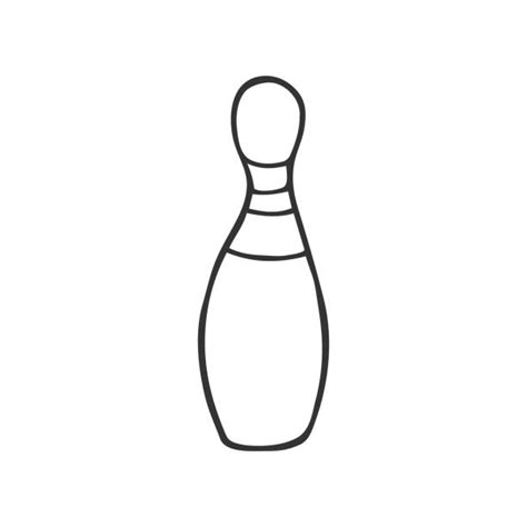 70 How To Draw A Bowling Pin Drawing Stock Photos Pictures And Royalty