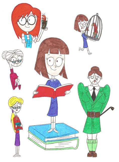 Characters Of Matilda Clip Art Cliparts