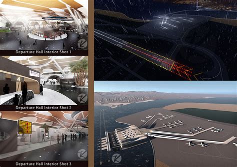 Sfg Futuristic International Airport Terminal On Behance