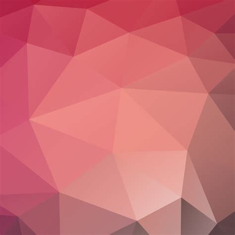 Free Vector Pink Polygonal Background