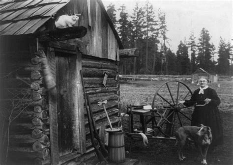 On The Farm Near Spokane Washington 1908 Vintage Pictures Old