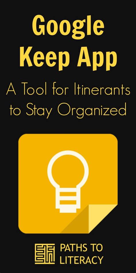 As you can read in our google keep review, however, it doesn't really rise above the level of. Google Keep App: A Tool for Getting Organized | Paths to ...