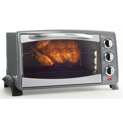 Ginnys Brand 6 Slice Toaster Oven With Rotisserie Montgomery Ward