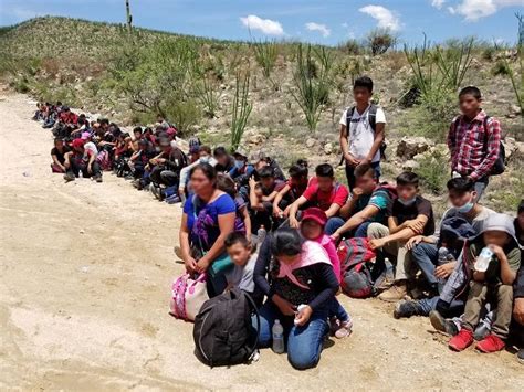 Large Group Of Migrant Children Abandoned In Arizona Desert Near Border