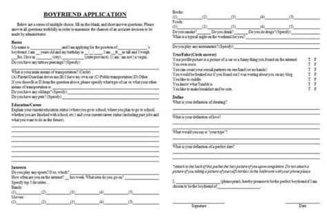 When learning how to get a boyfriend, this can be the most difficult part. boyfriend application. | Boyfriend application, Friend ...